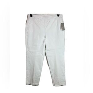 Allison Daley NWT Pull-On Pants Women’s Size 18WS White
